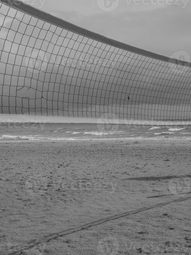 de strand av norderney foto