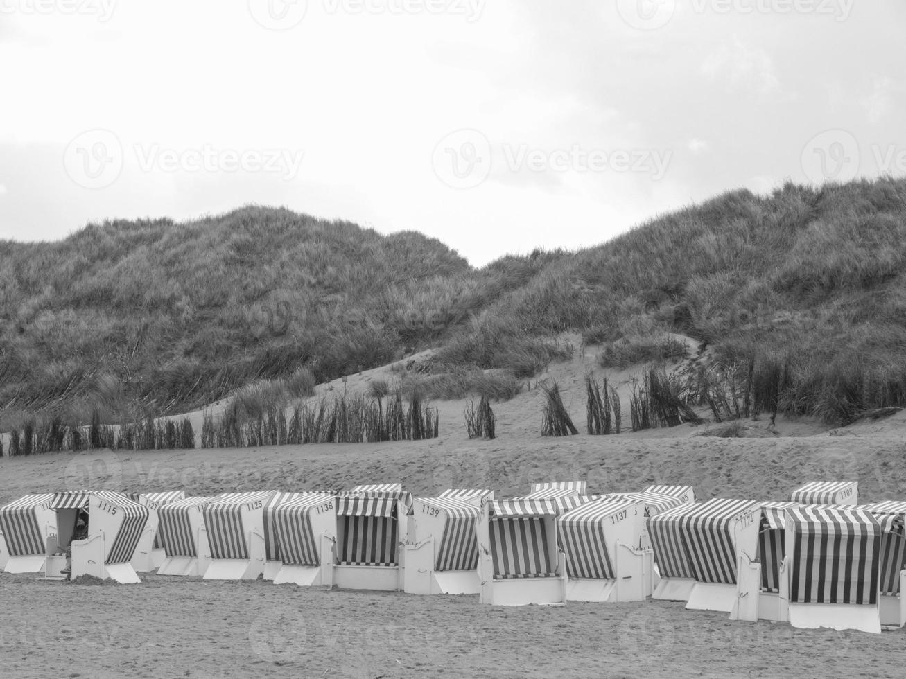 norderney ö i de norr hav foto