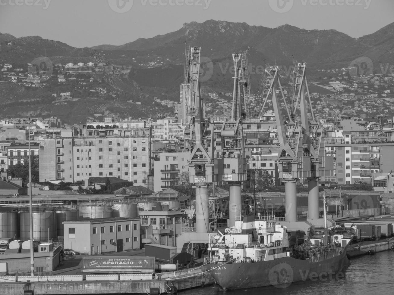 palermo stad i Italien foto