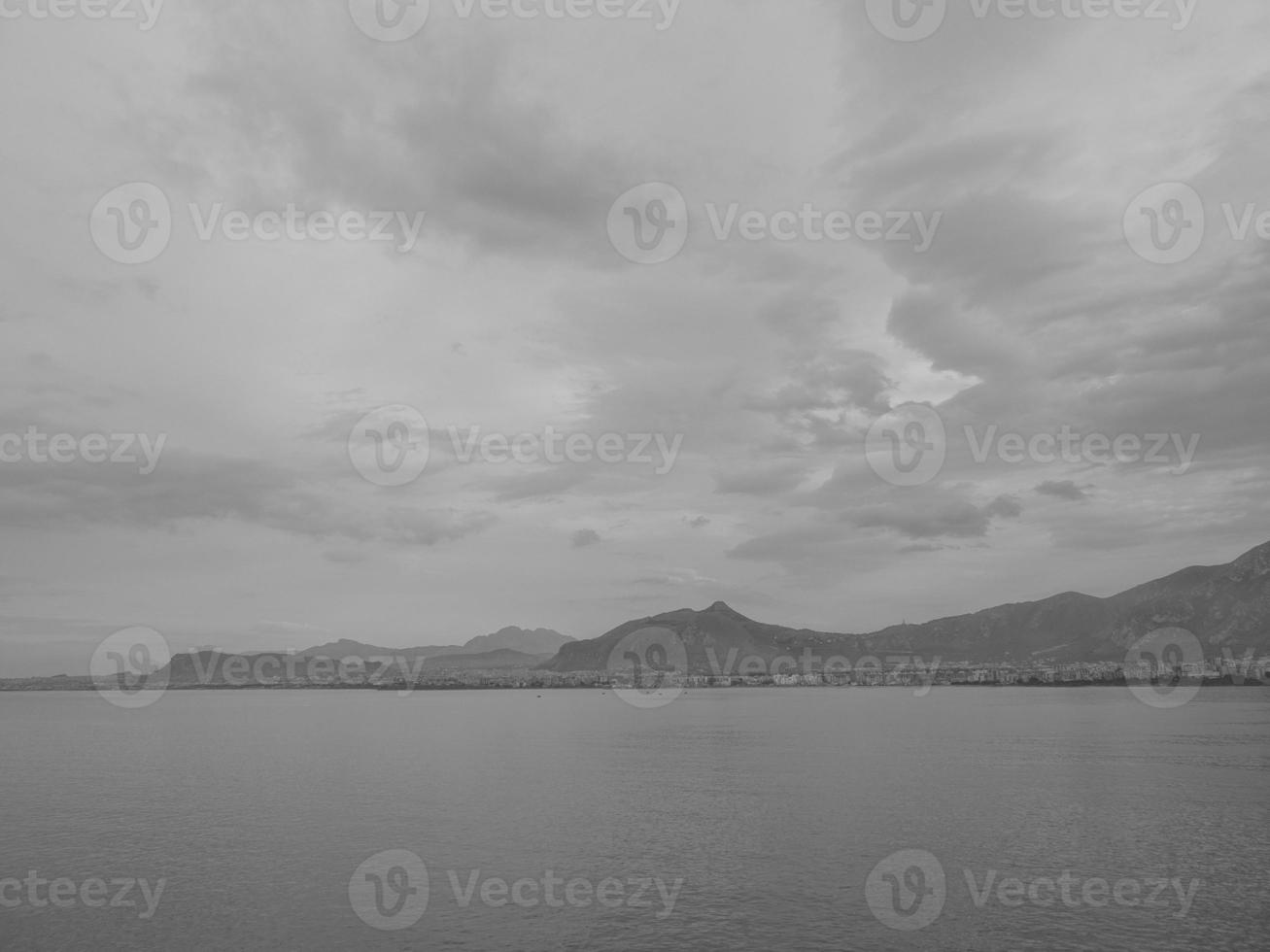 de italiensk stad palermo foto