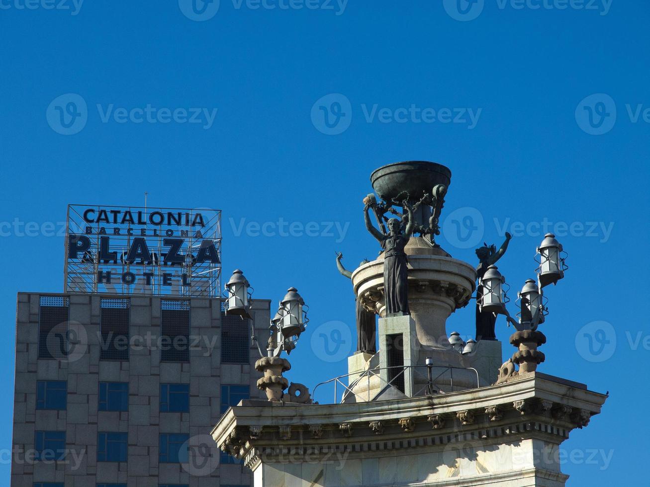 barcelona i spanien foto