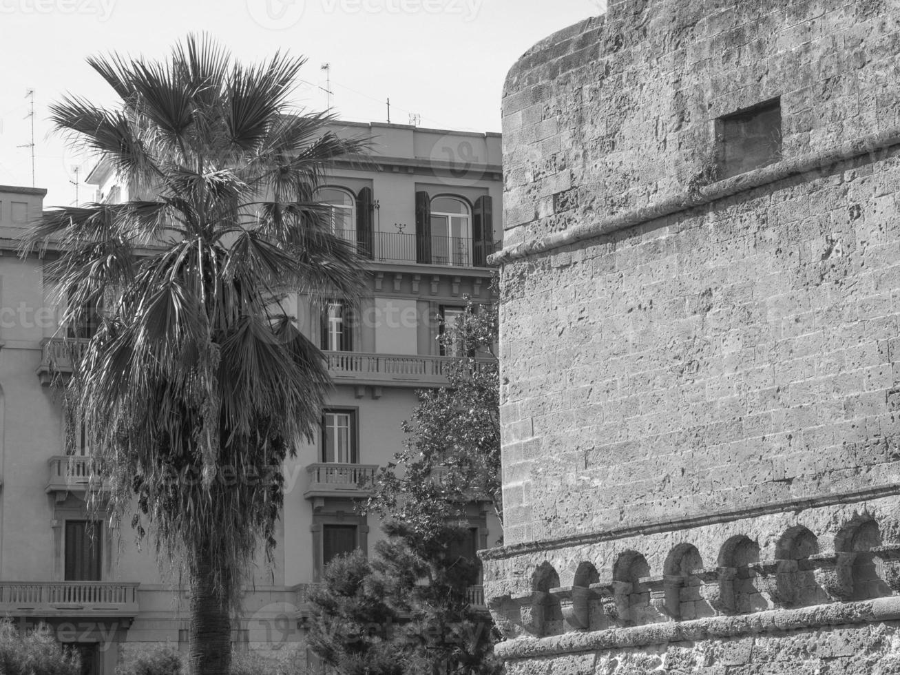 de stad av bari i Italien foto