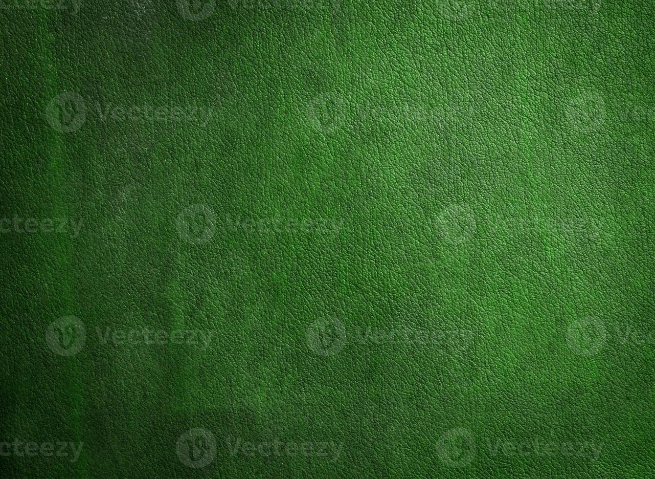 årgång textur av en grön fragment av läder bakgrund foto