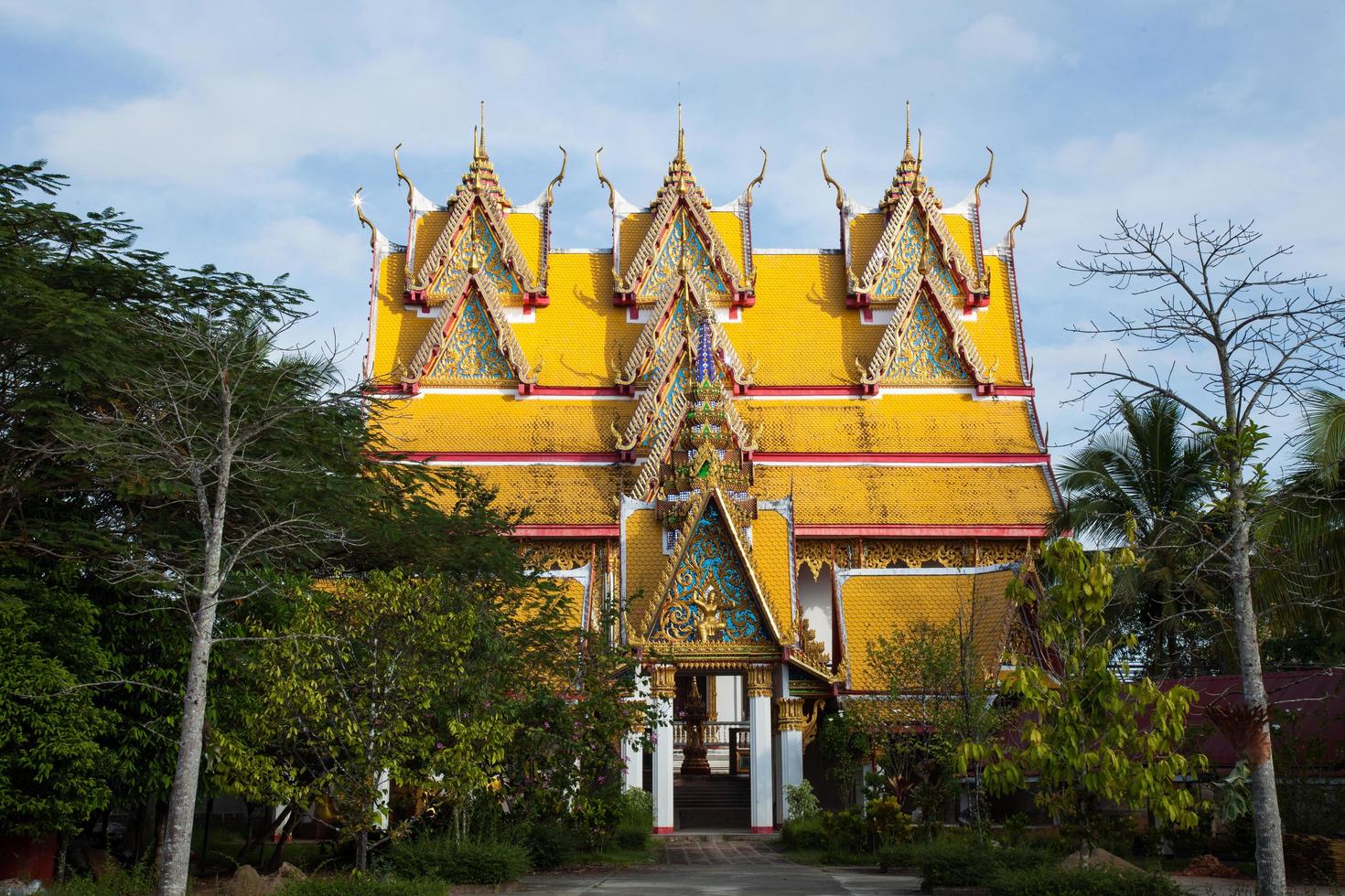 tempel i Thailand foto