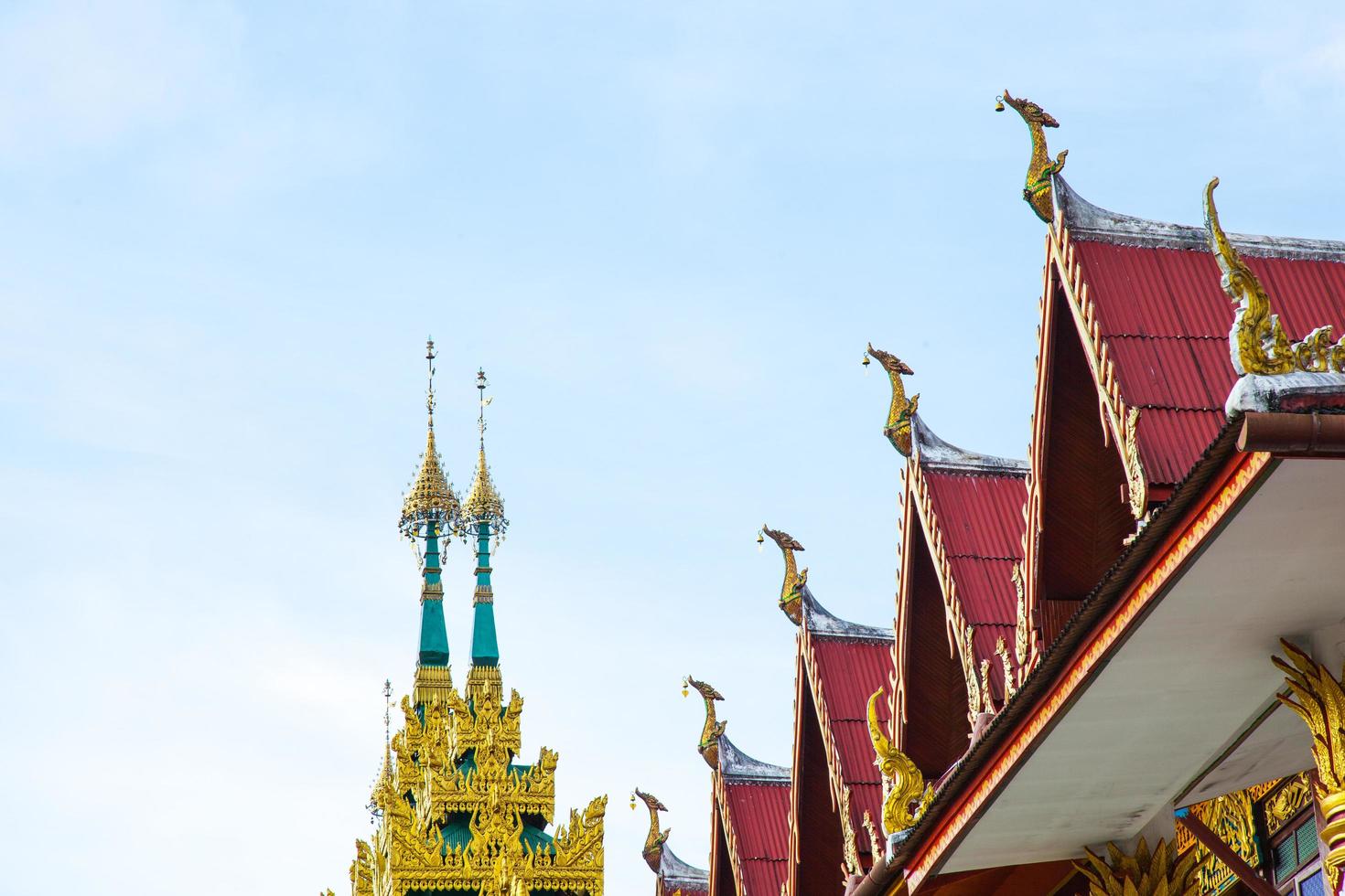 tempel i Thailand foto