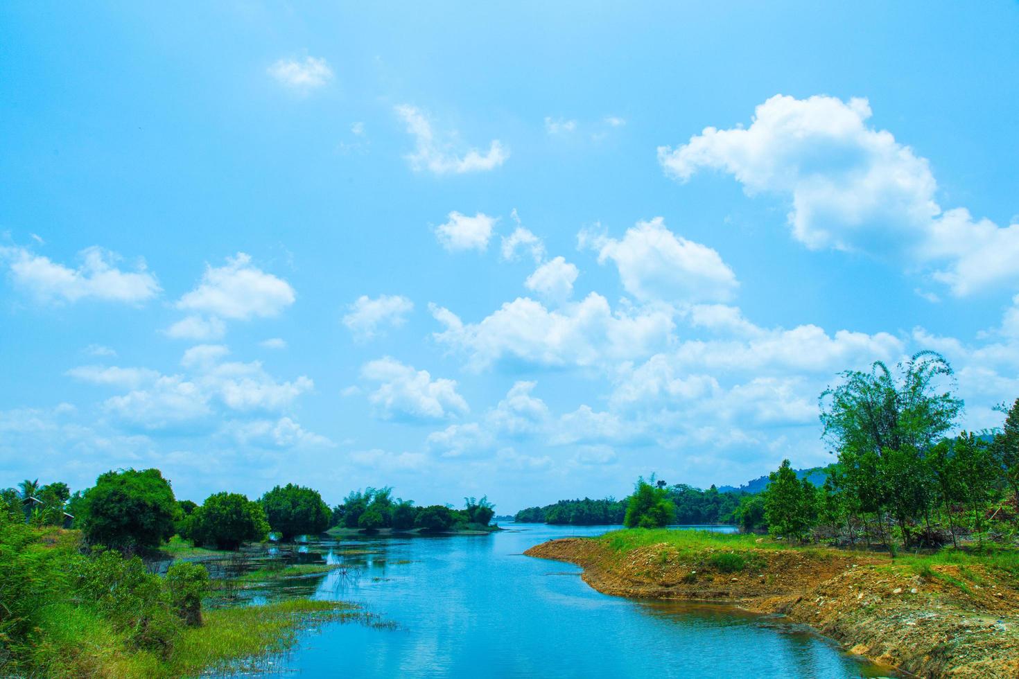 landskap i Thailand foto