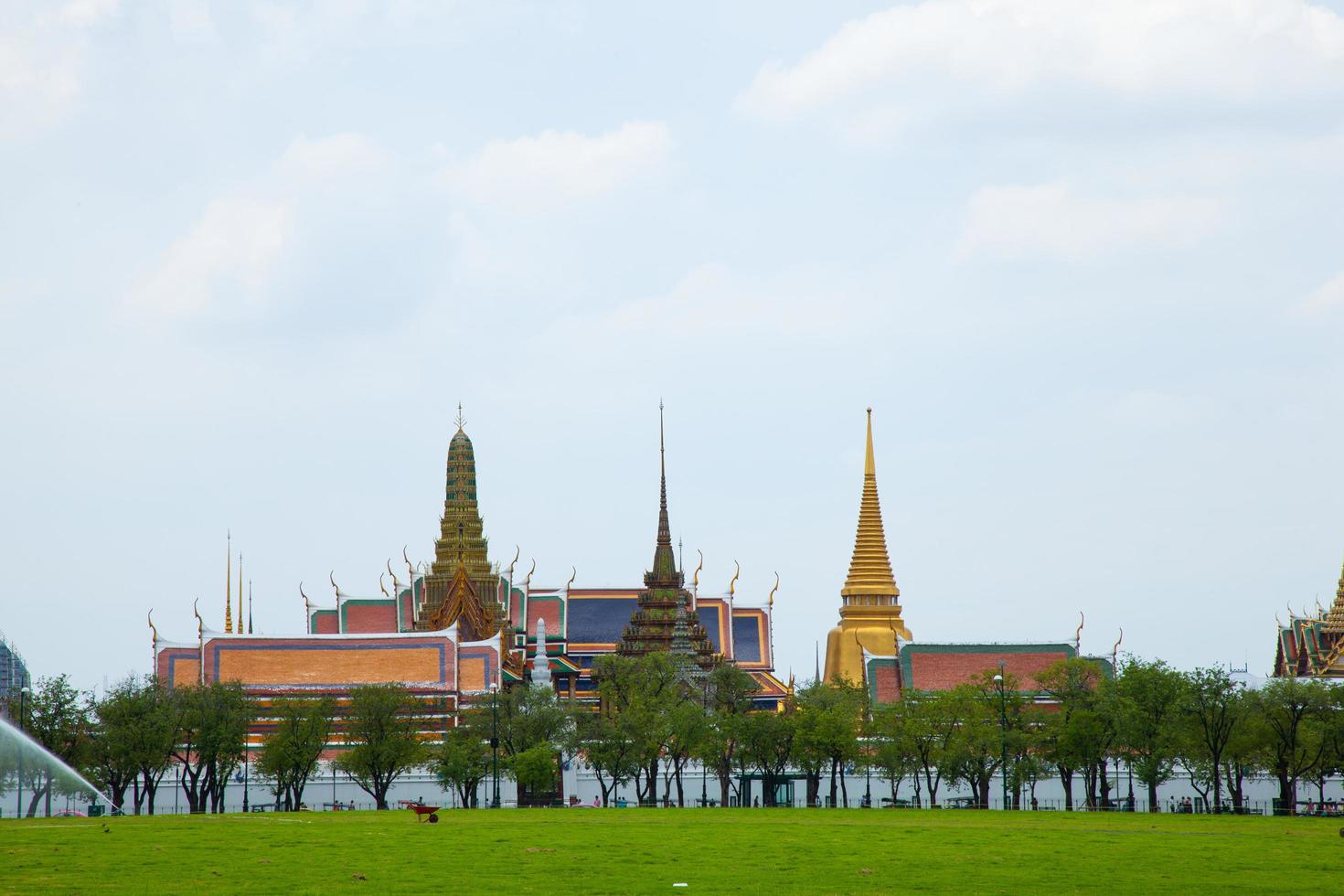 wat phra kaew tempel i bangkok foto
