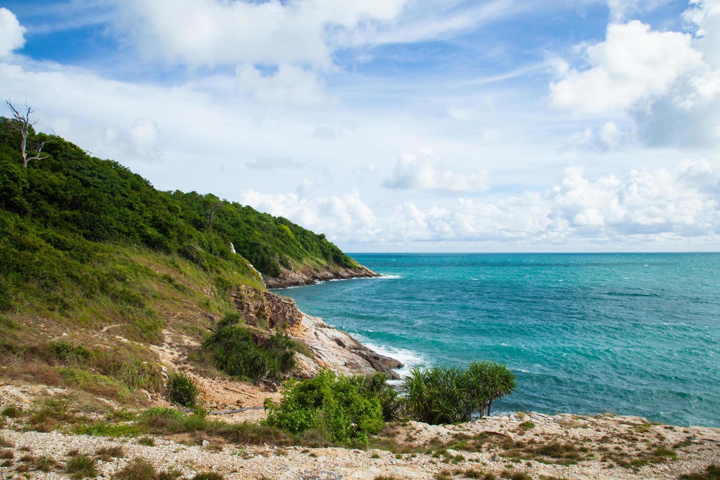 Koh Samets kust i Thailand foto