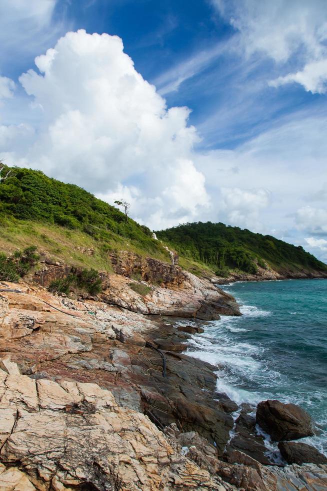 Koh Samets kust i Thailand foto