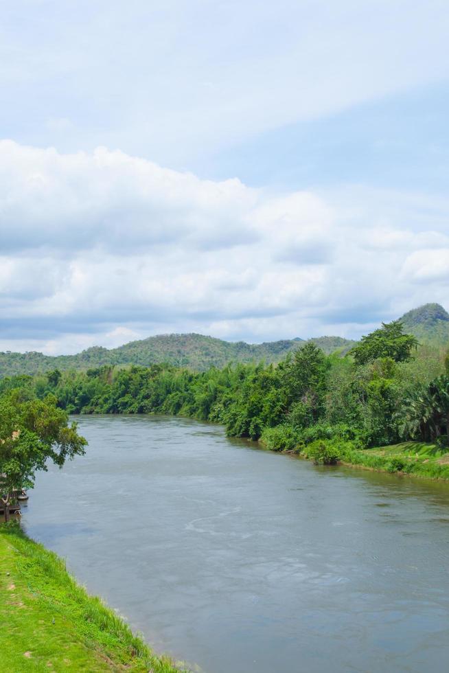 landskap i Thailand foto