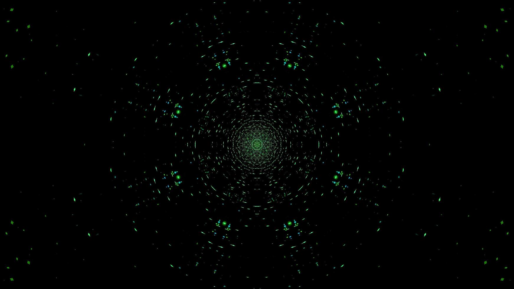 gröna lampor 3d illustration för bakgrund eller tapet foto