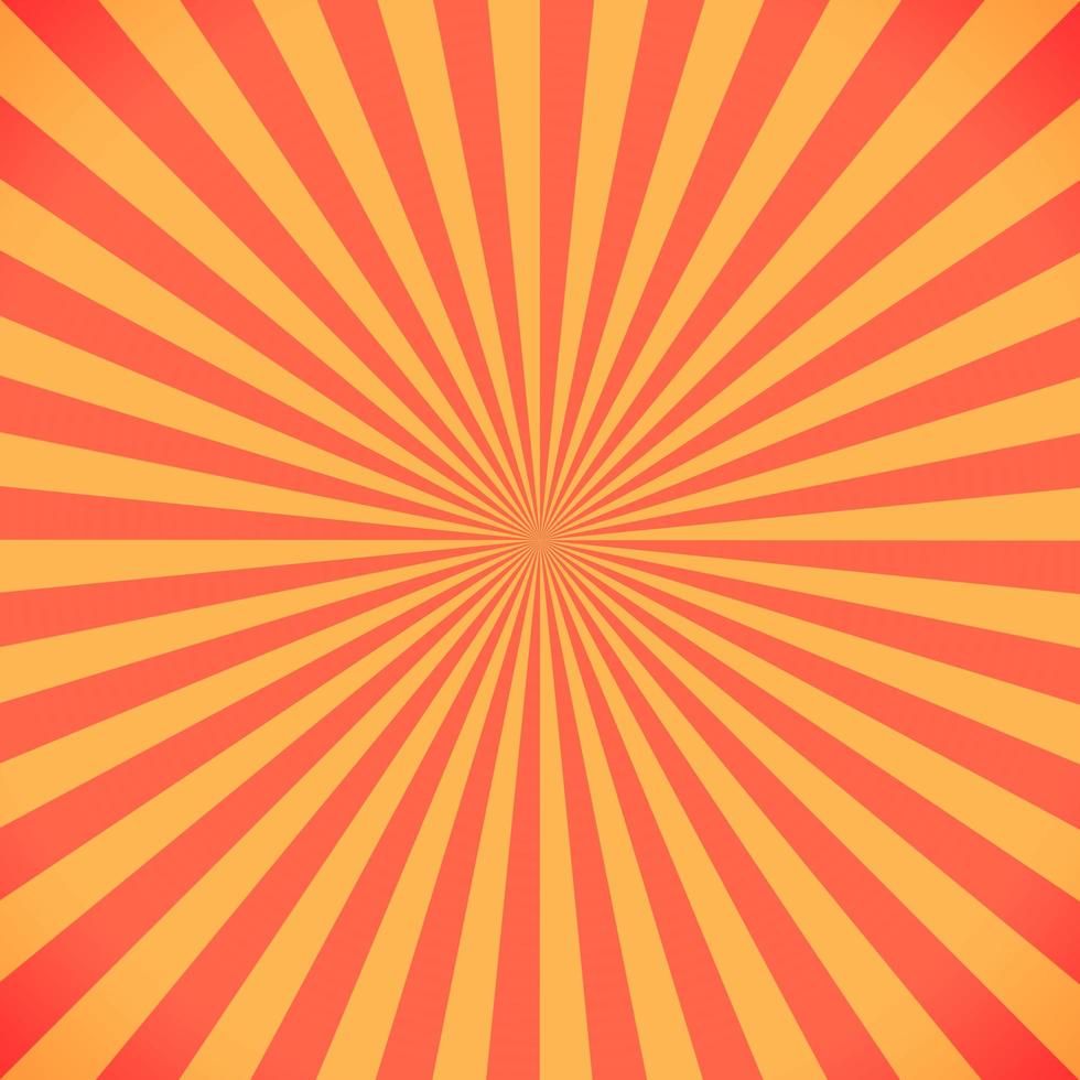 röd och gul sunburst mönster bakgrund foto