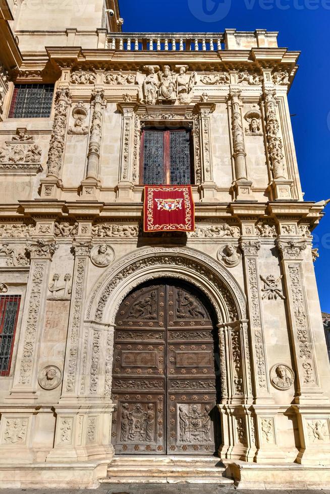 de stad hall av de sevilla stad råd sevilla andalusien Spanien. hall av santo tomas. foto