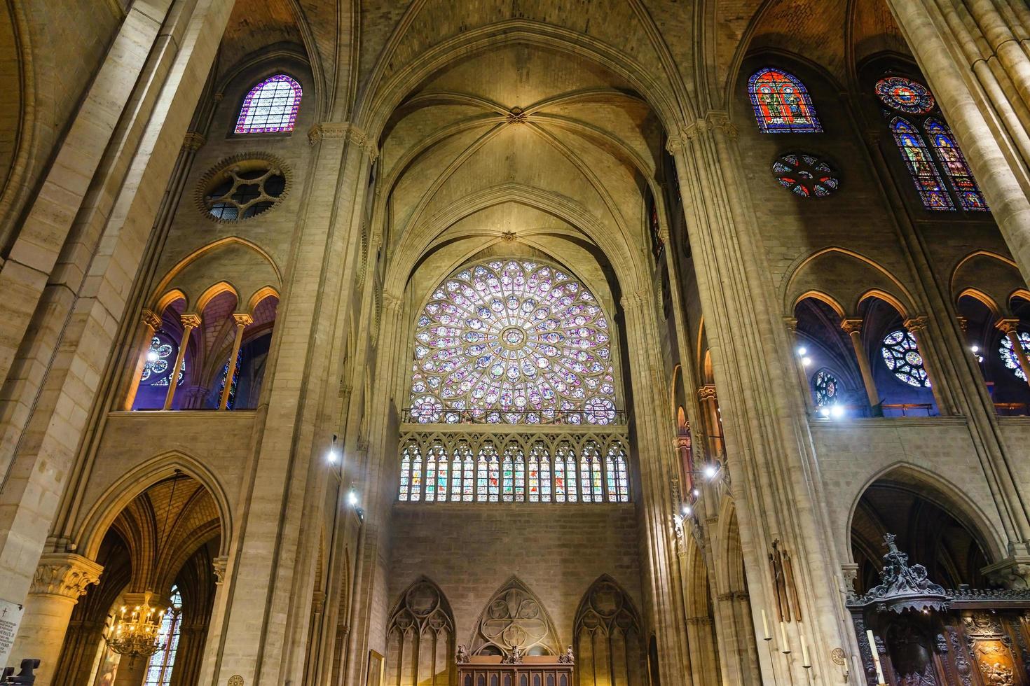 katedralen Notre Dame de Paris, Frankrike foto