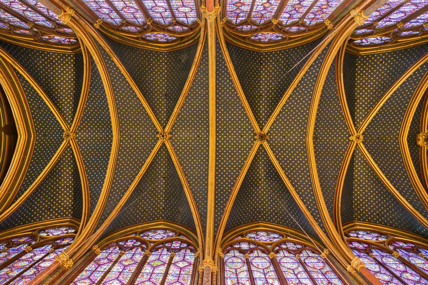 Sainte Chapelle i Paris, Frankrike foto