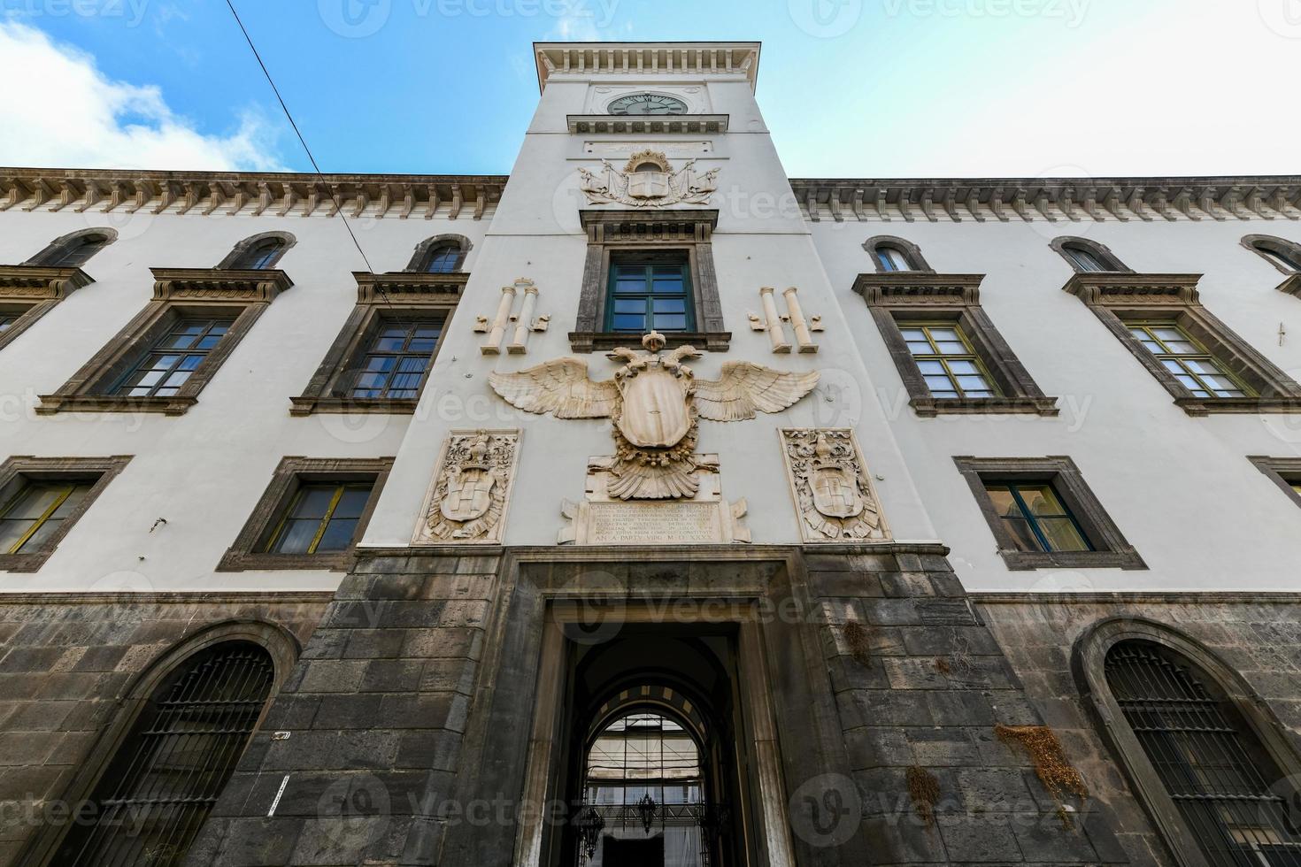 biblioteca di castel capuano Alfredo de marsico i Neapel, Italien foto