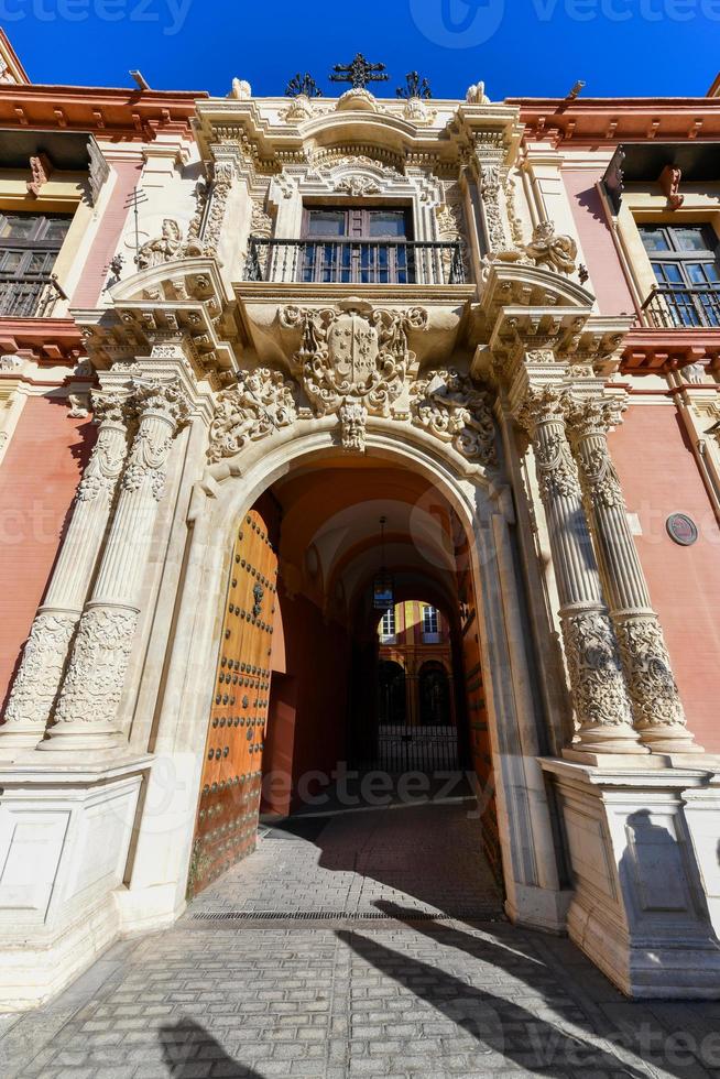 ärkebiskopens palats palacio arzobispal , en historisk arv monument i Sevilla, Spanien foto