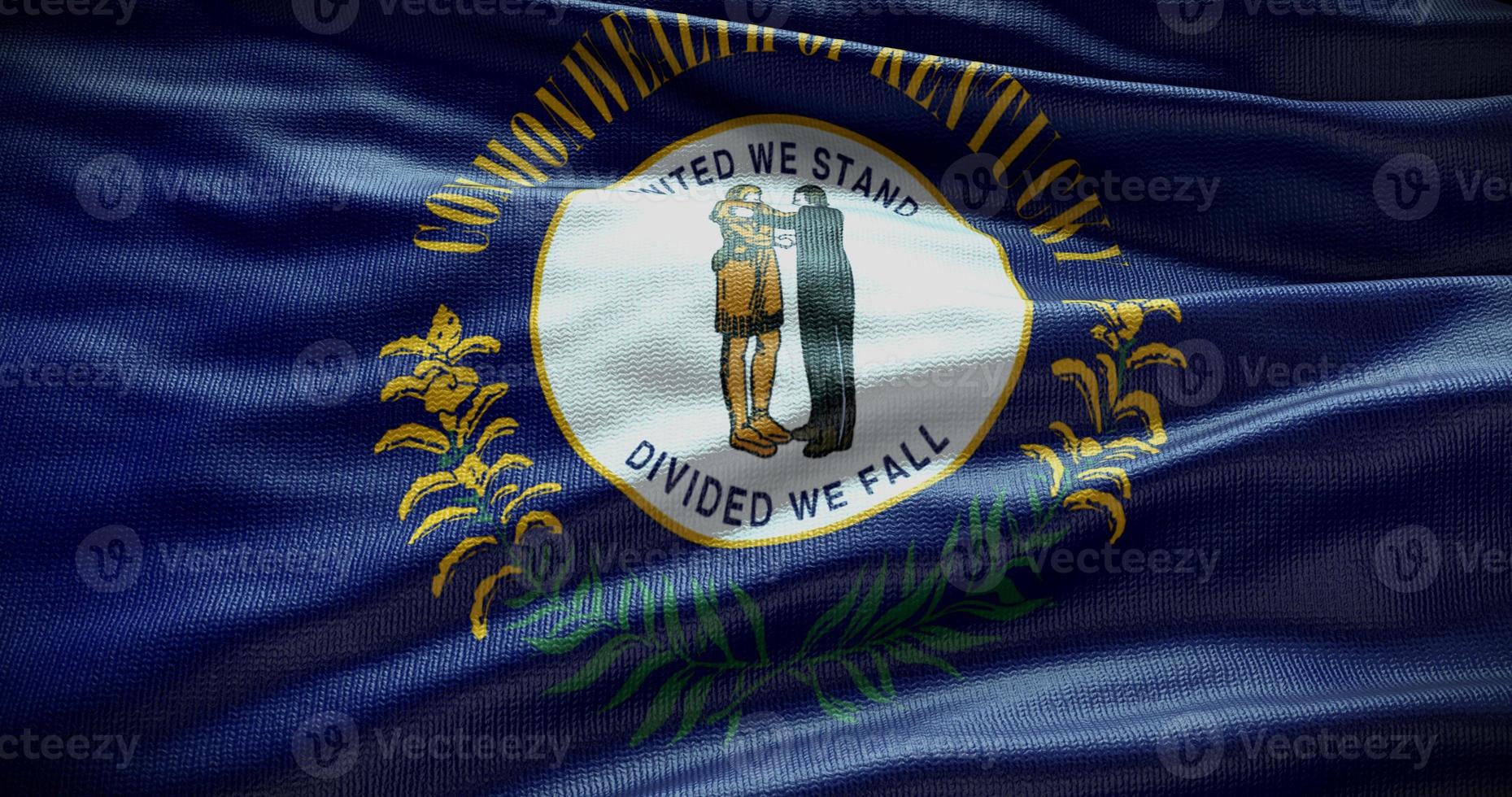 kentucky stat flagga bakgrund illustration, USA symbol bakgrund foto
