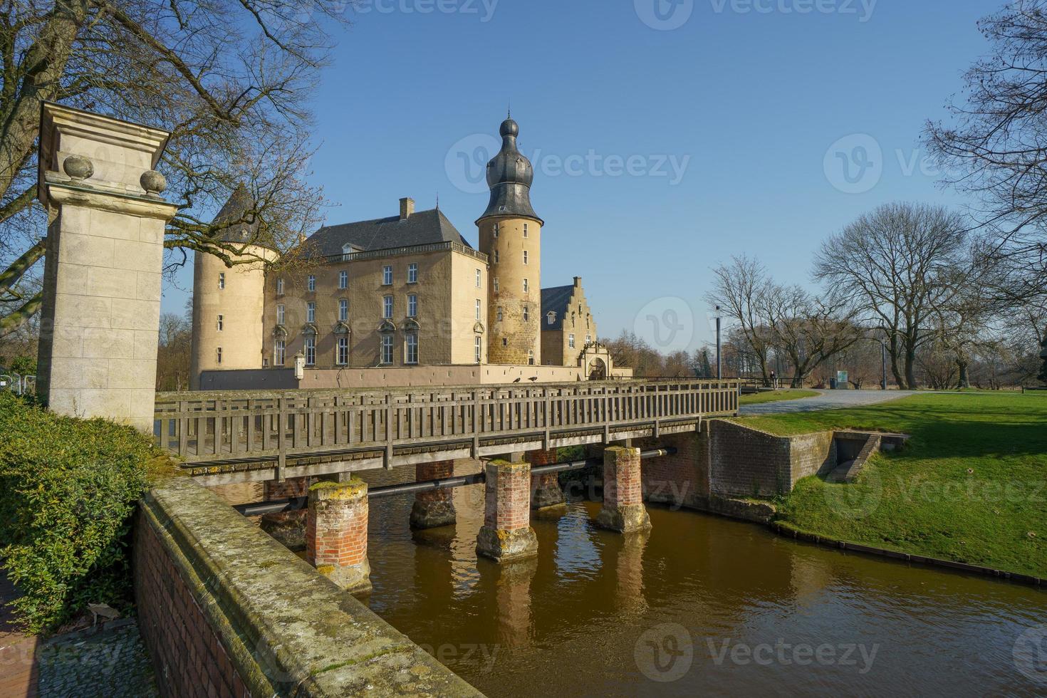 de slott av gemen i Westfalen foto