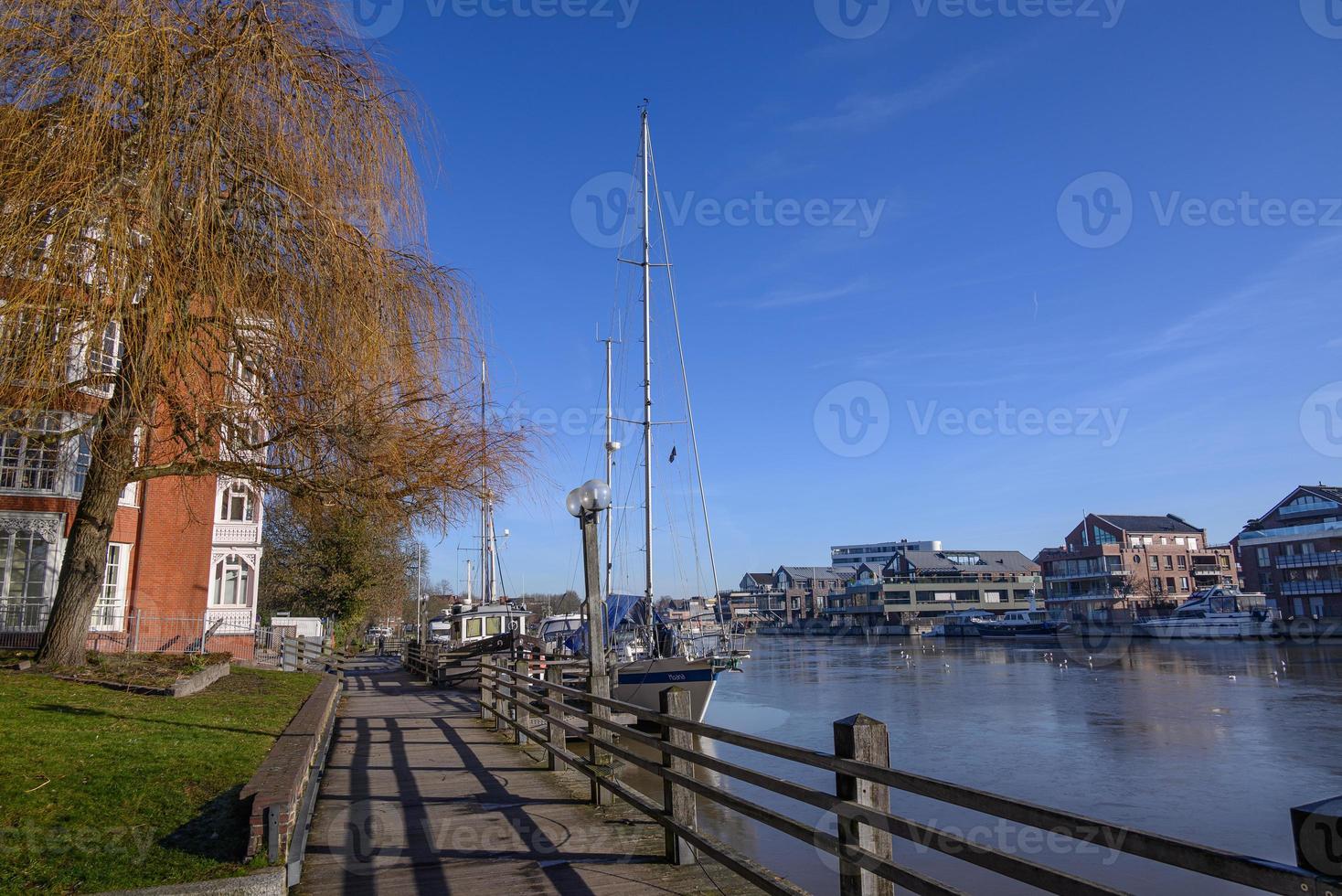 de stad av leer i Tyskland foto