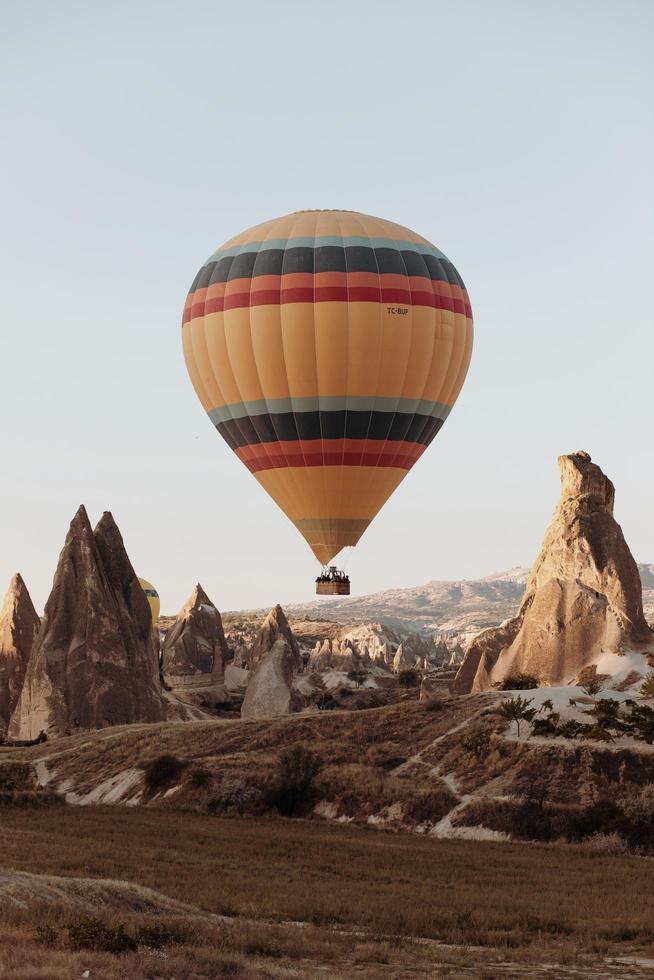 vacker luftballong i Kappadokien foto