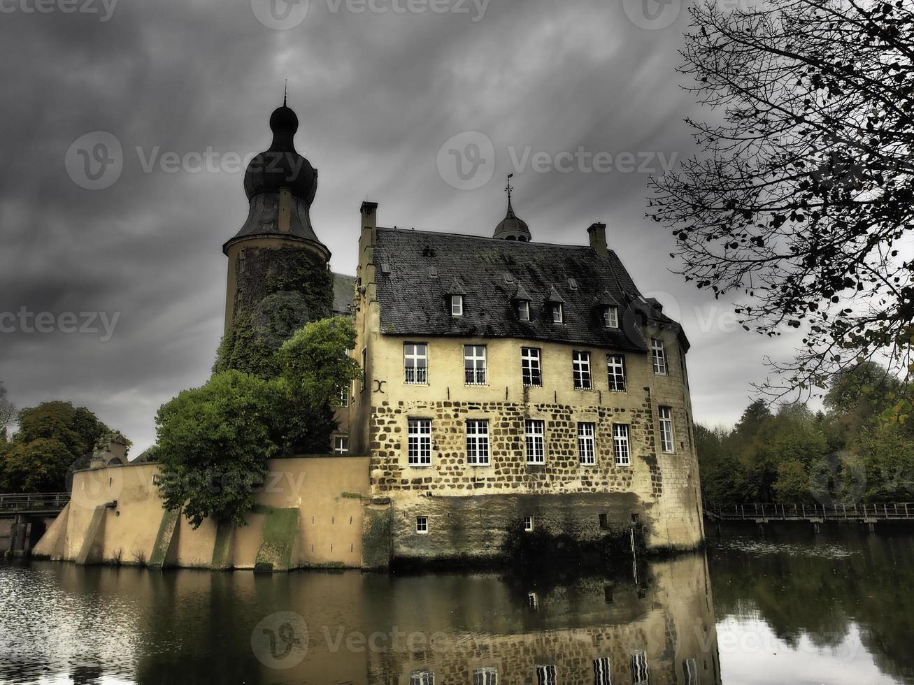 gammal slott i Westfalen foto