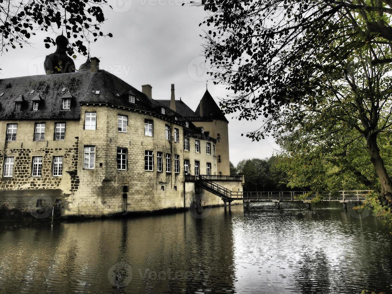 gammal slott i Westfalen foto