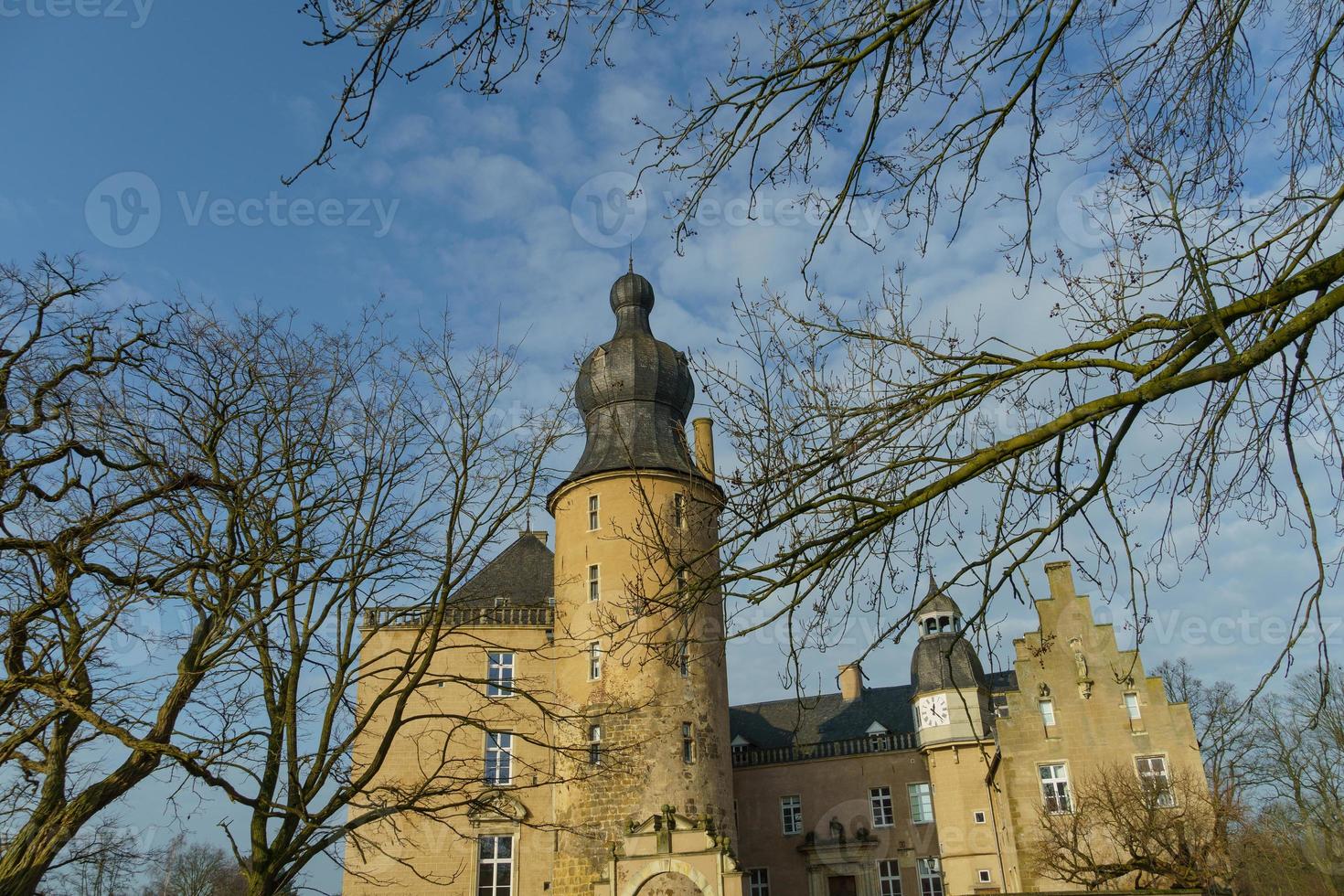 de slott av gemen i Westfalen foto