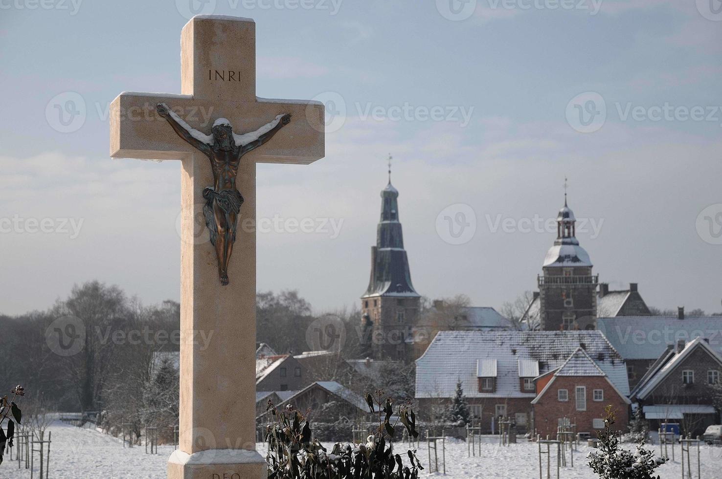 på de slott av raesfeld i Tyskland foto