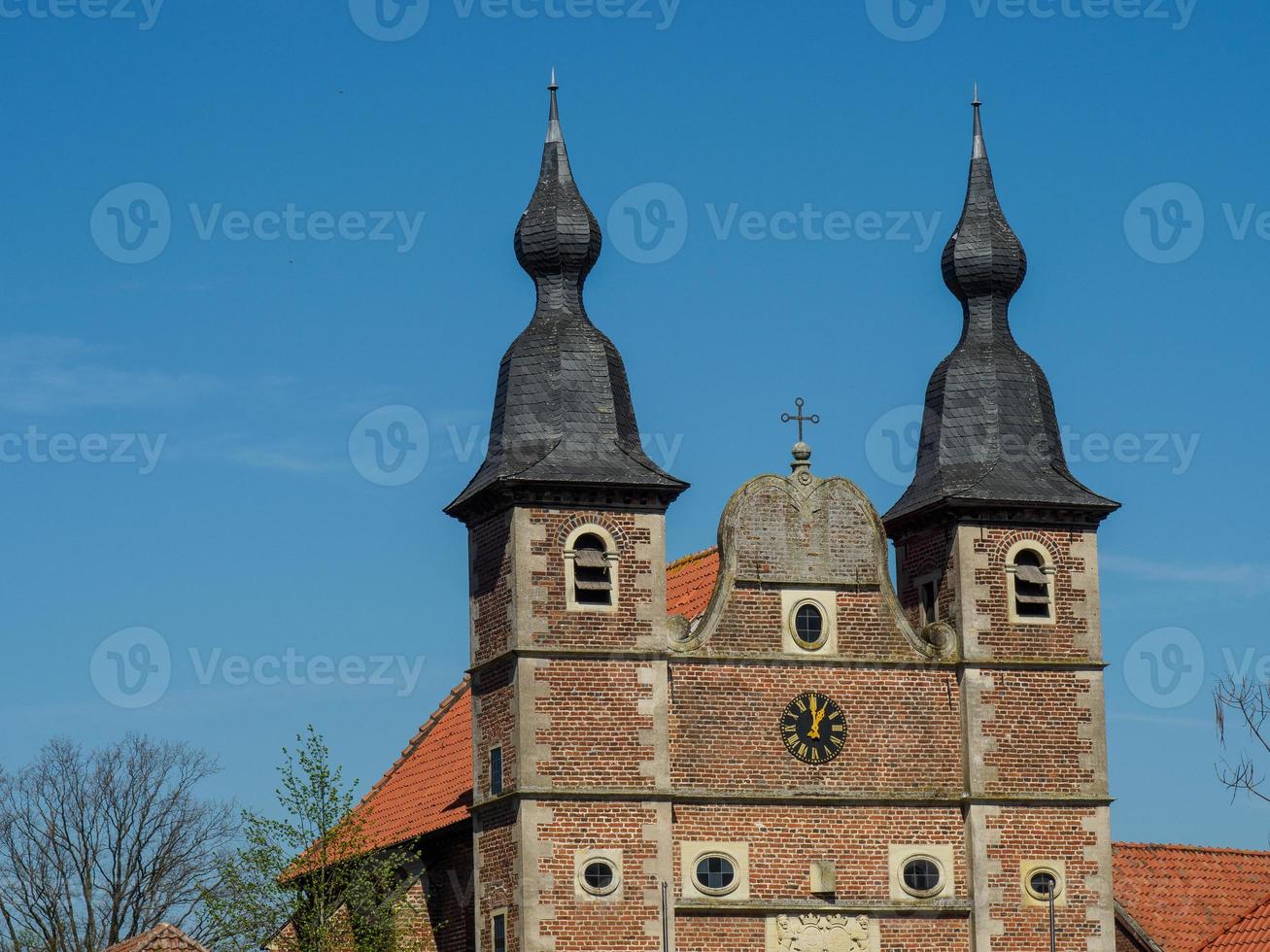 raesfeld slott i Westfalen foto