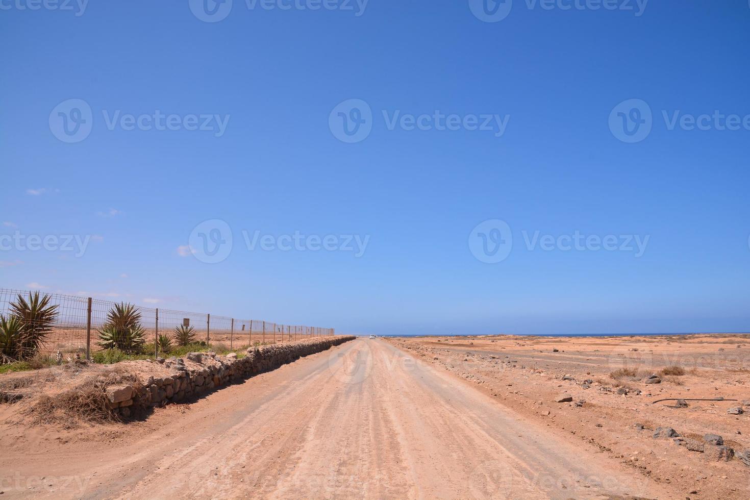 naturskön öken- landskap foto