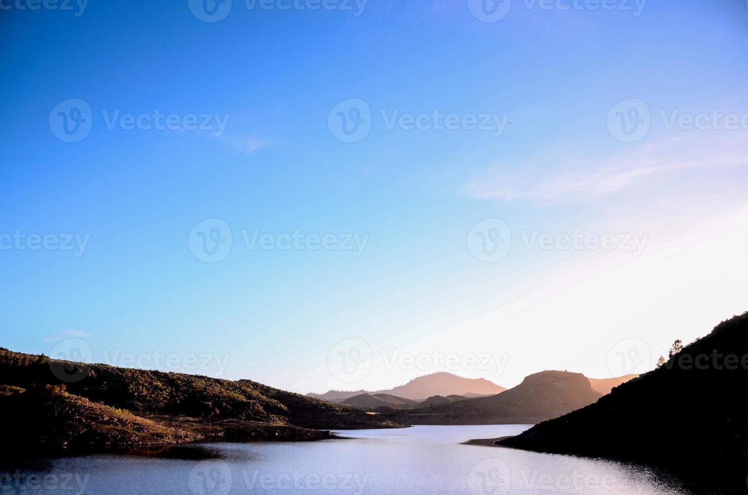 natursköna bergslandskap foto