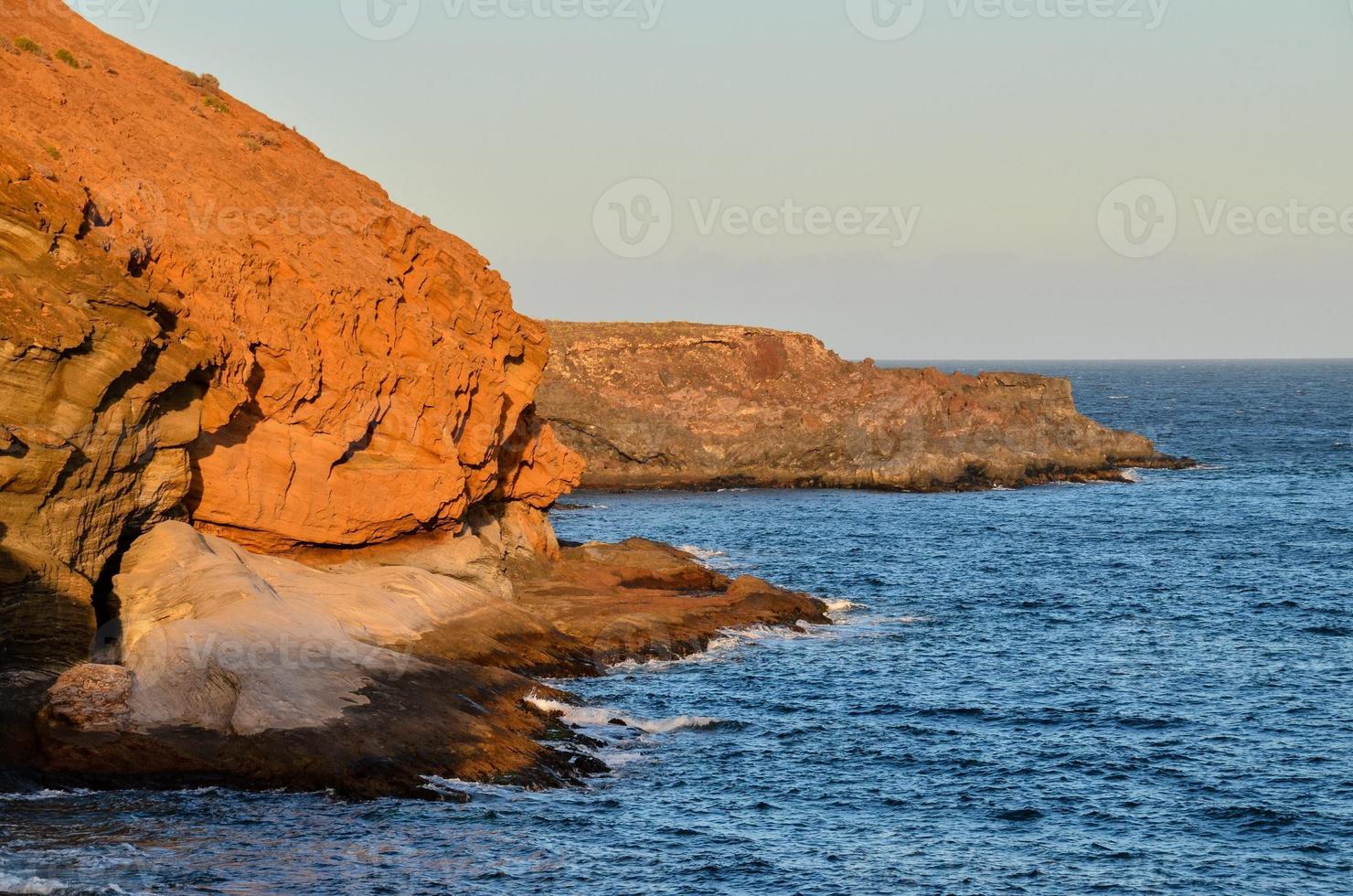 naturskön kust se foto