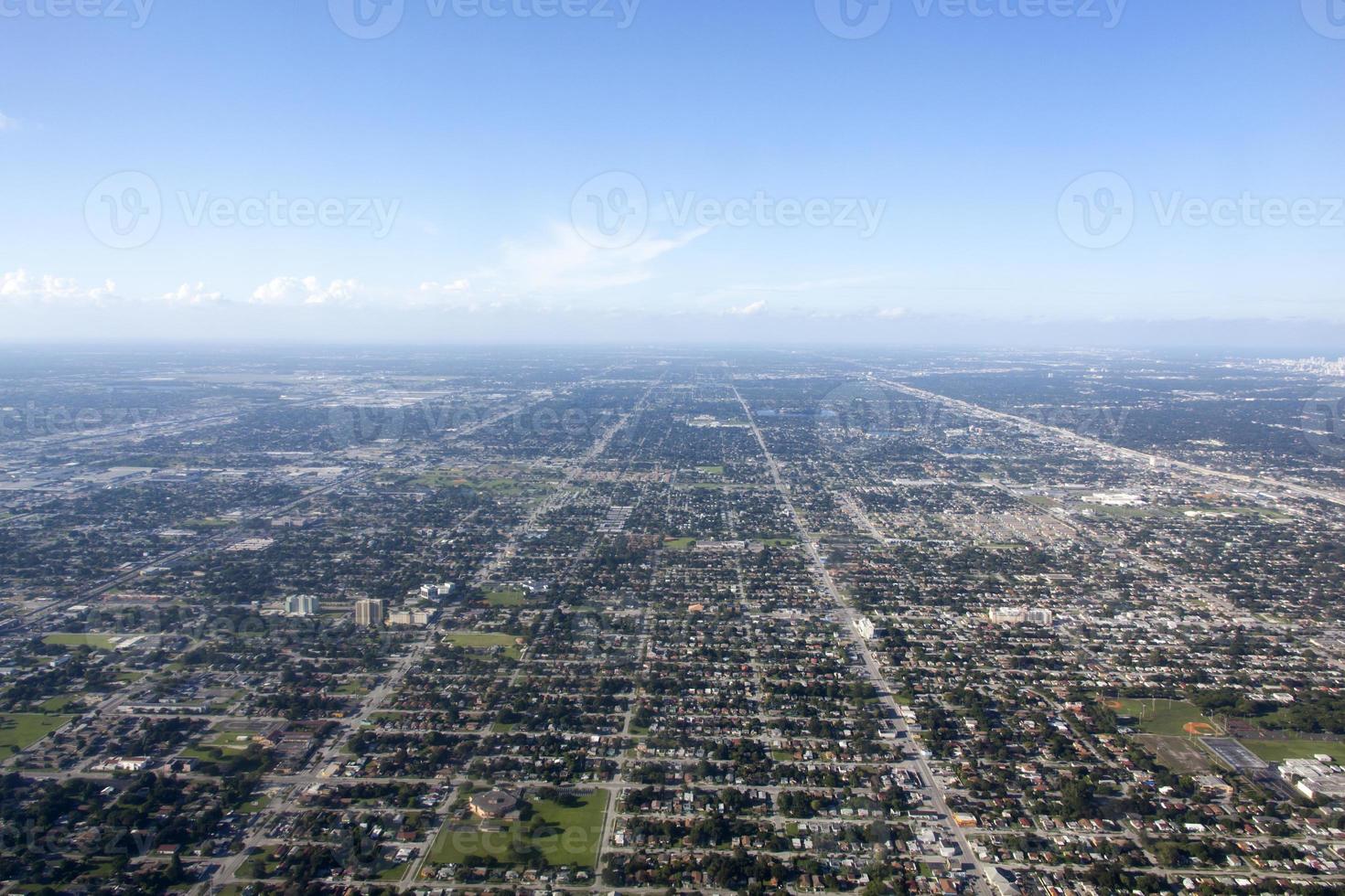 miami förort antenn se foto