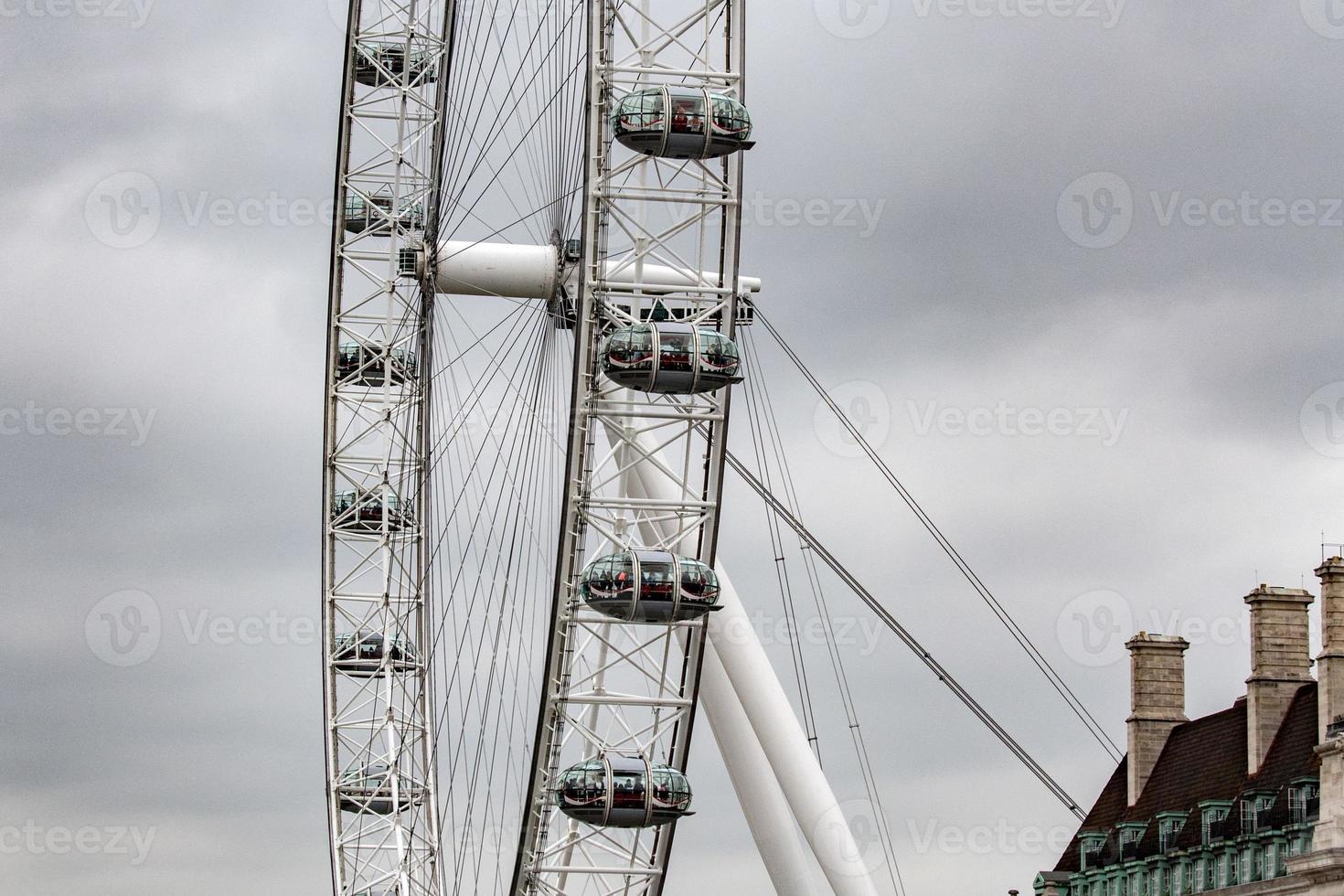 London öga detalj foto