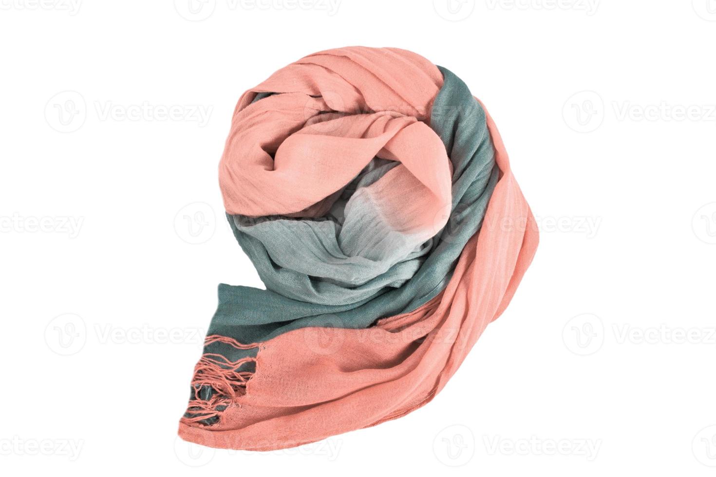 6260 rosa scarf isolerat på en transparent bakgrund foto