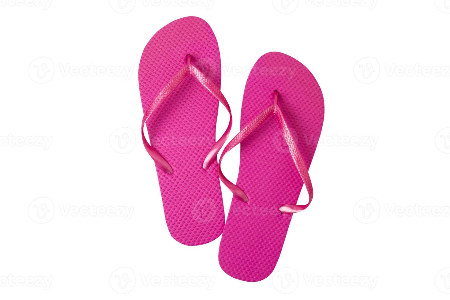 6228 rosa flip flop isolerat på en transparent bakgrund foto