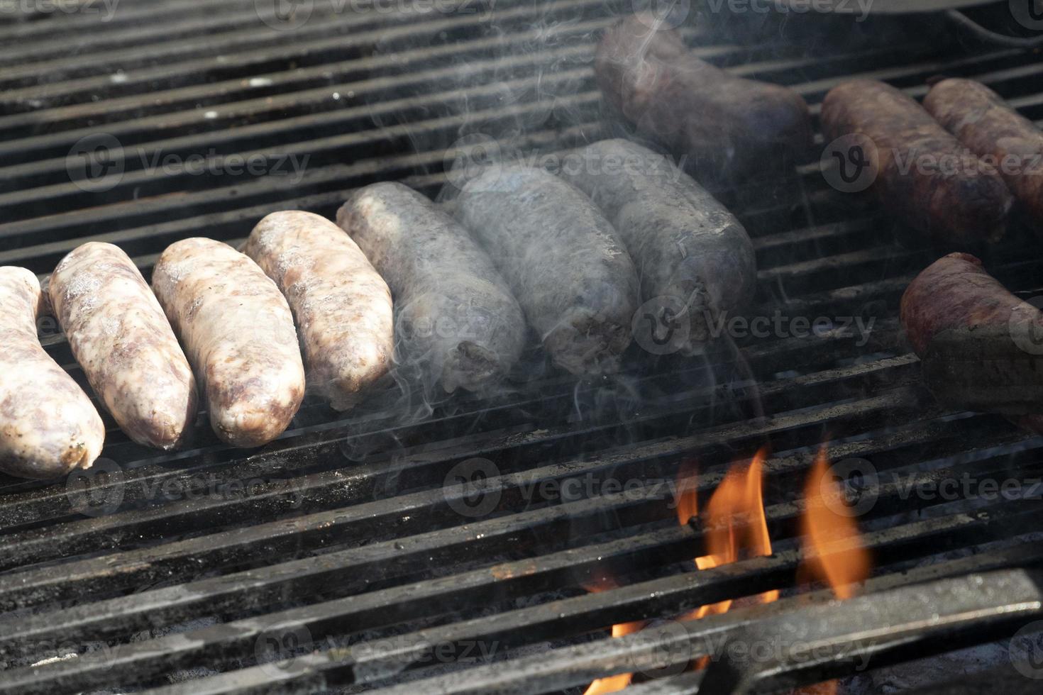 mexikansk korv choripan bröd gata mat foto