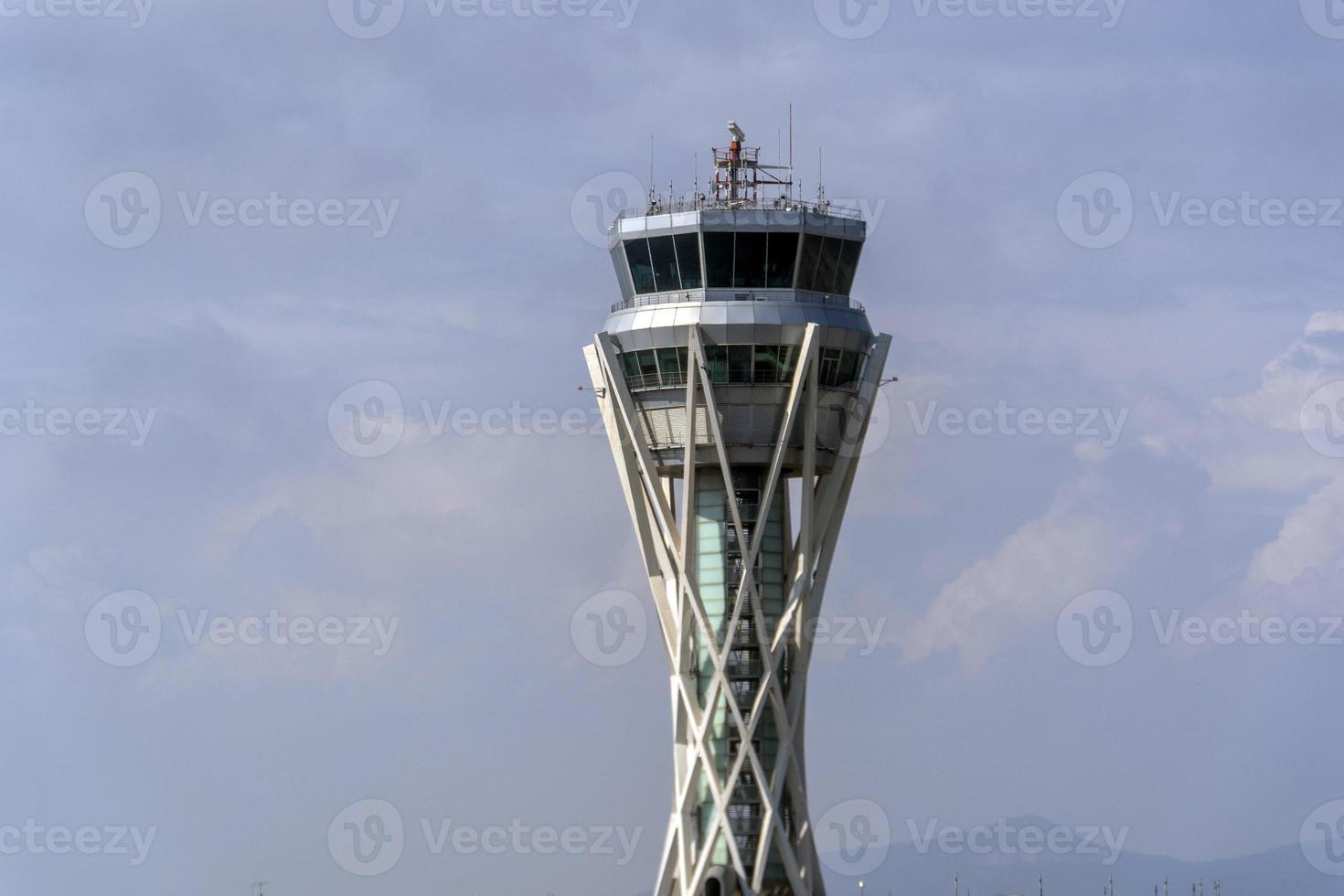 madrid flygplats trafik kontrollera torn foto