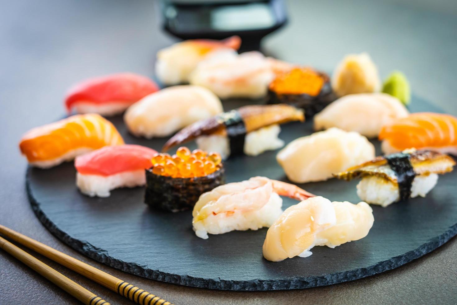 nigiri sushi set foto