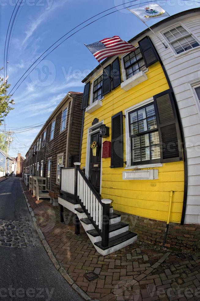 Annapolis maryland historisk hus foto