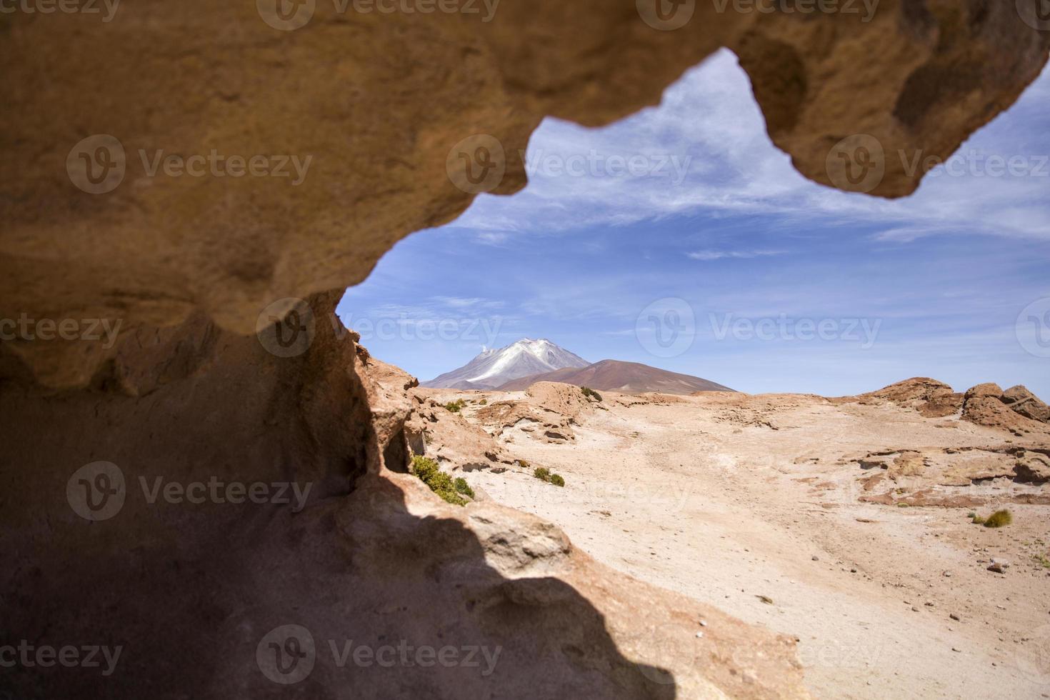 licancabur vulkan i bolivia foto