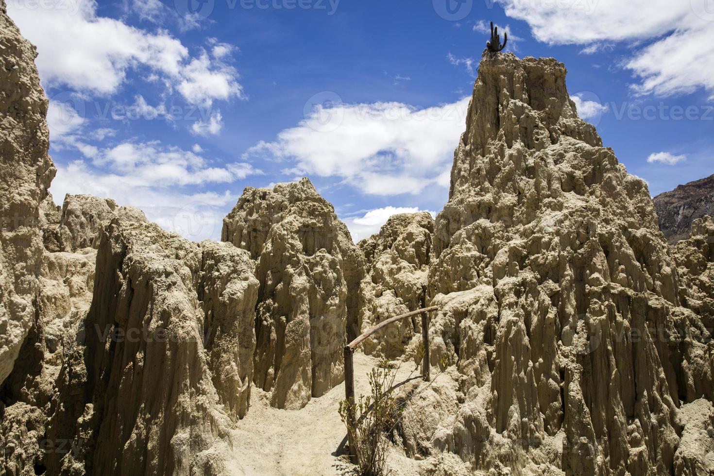 valle de la luna i bolivia foto