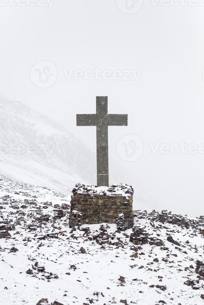 Chalcaltaya berg i Bolivia foto