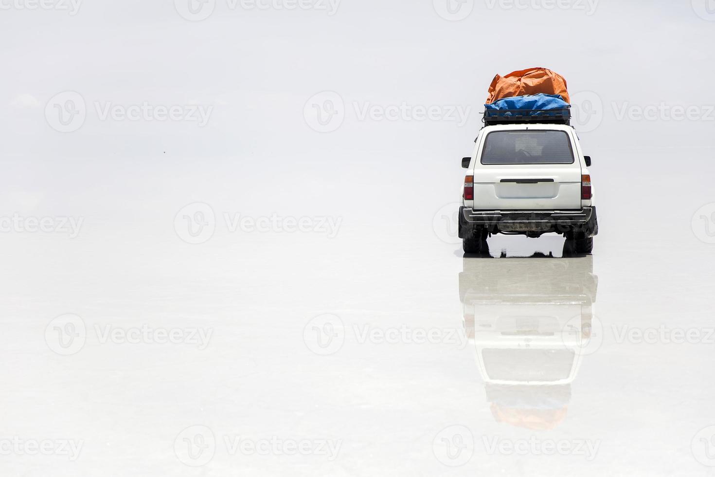 salar de uyuni salt lägenhet i bolivia foto