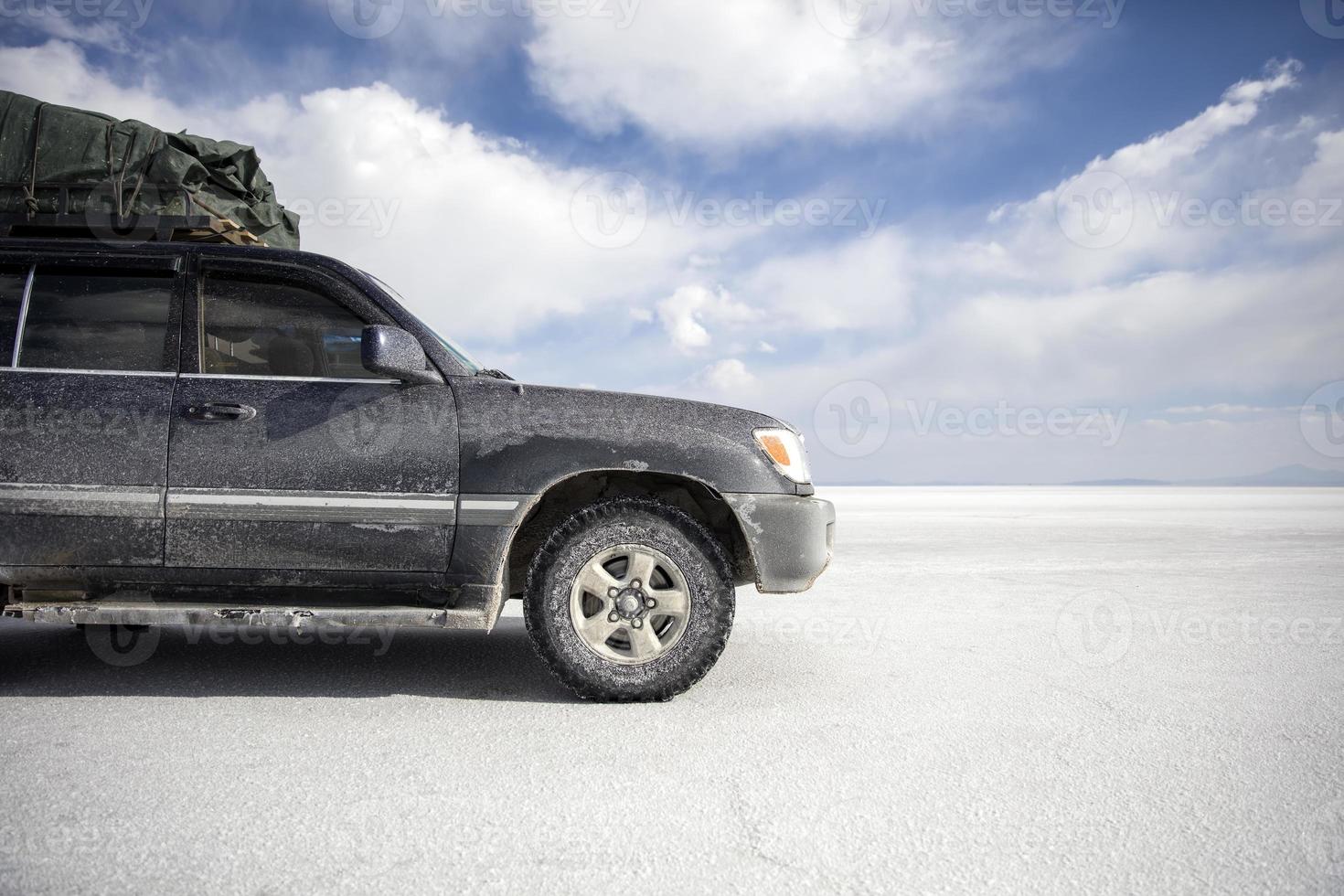 salar de uyuni salt lägenhet i bolivia foto