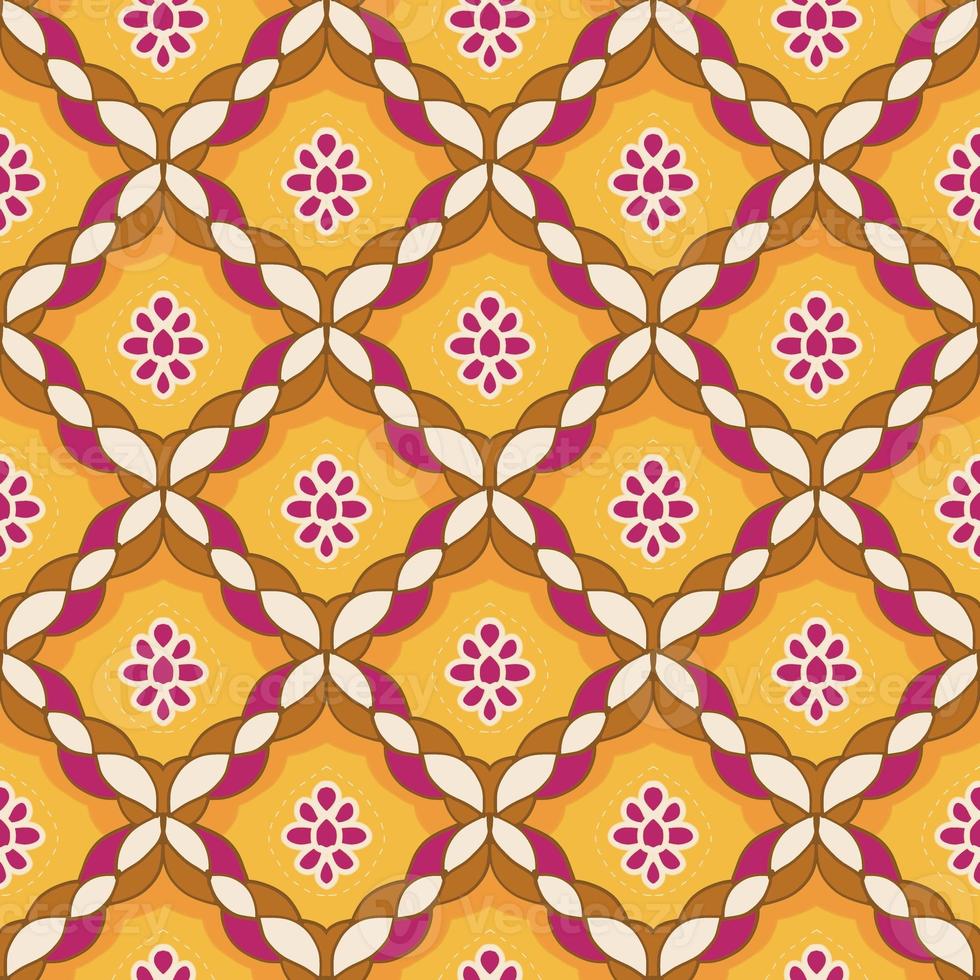 etnisk ikat mönster geometrisk inföding stam- boho motiv aztec textil- tyg matta mandalas afrikansk amerikan Indien blomma foto