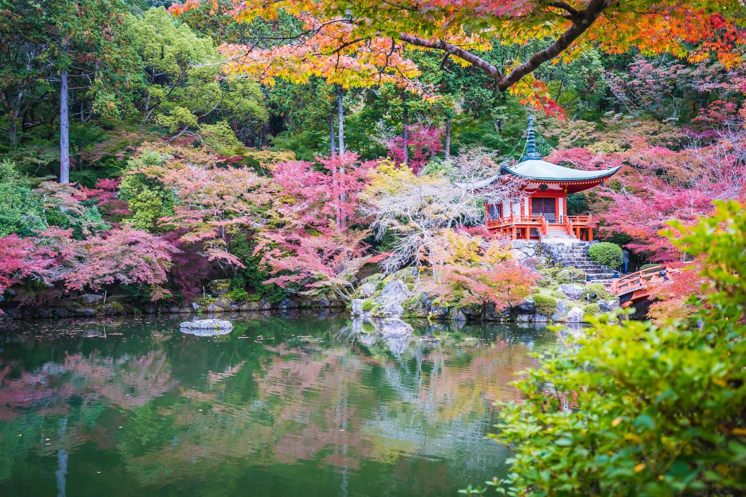 daigoji tempel i kyoto, japan foto