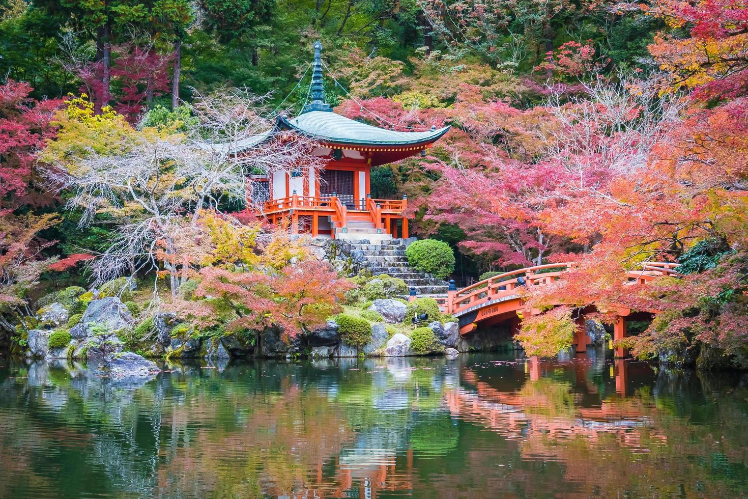 daigoji tempel i kyoto, japan foto