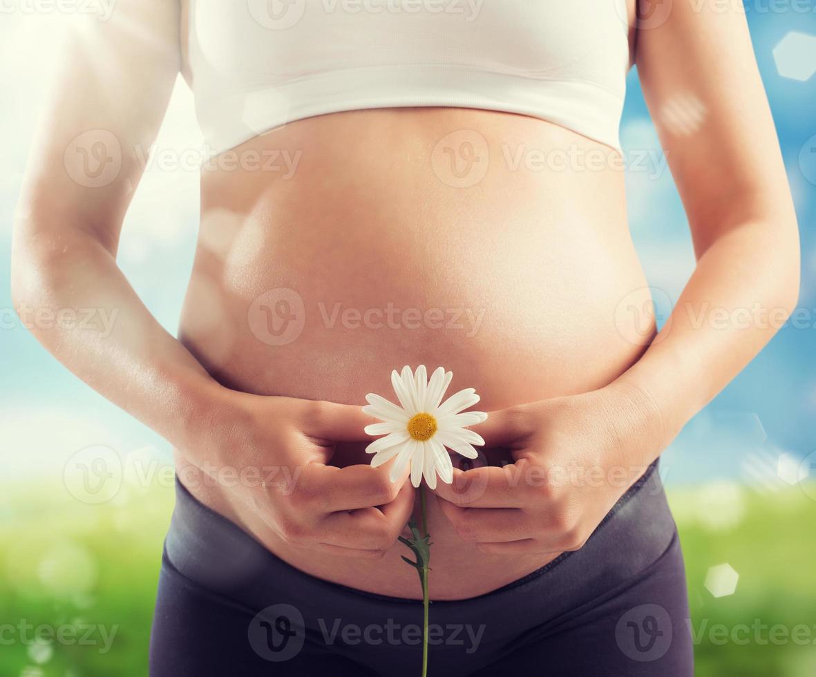graviditet födelse av liv foto